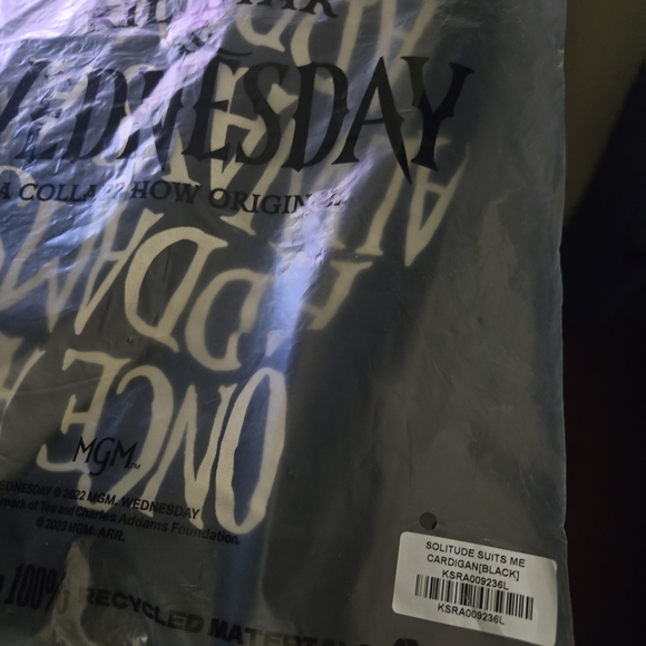 Killstar Black Cropped Cardigan - Picture 3 of 7